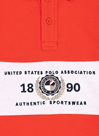 U.S. Polo Assn. Kırmızı Erkek Çocuk Regular Fit Polo T-Shirt T-TUCAKIDS