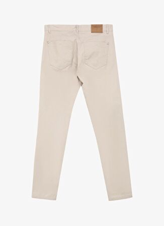 U.S. Polo Assn. Normal Bel Normal Paça Slim Fit Taş Erkek Pantolon MICHES