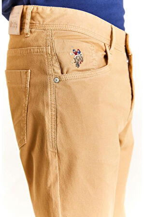 U.S. Polo Assn. U.S. Polo Assn. Standart Kalıp Düz Paça Normal Bel Erkek Pantolon