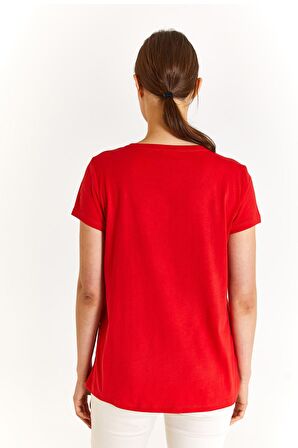 U.S. Polo Assn. Kadın Tişört 50280036-VR030