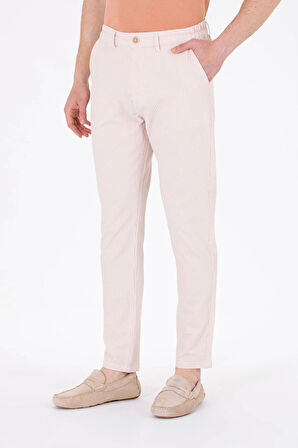 U.S. Polo Assn. ERKEK BELDEN BAĞCIKLI SLİMFİT SPOR CHINOS PANTOLON