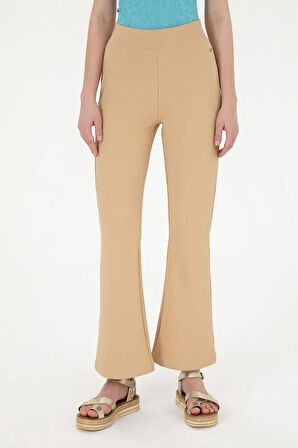 Kadın Camel Eşofman Altı