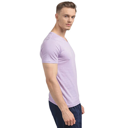 Erkek V Yaka T-shirt