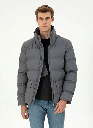 U.S. Polo Assn. Gri Erkek Mont G081SZ0MS.000.1946585