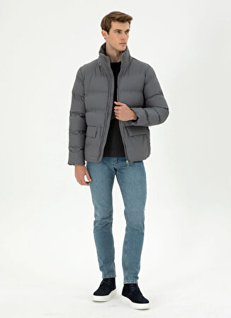 U.S. Polo Assn. Gri Erkek Mont G081SZ0MS.000.1946585