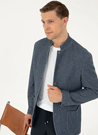 Cacharel Slim Fit Lacivert Erkek Ceket BELIA