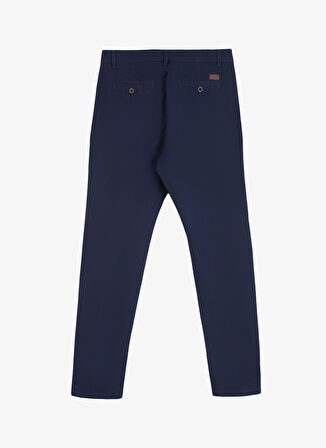 U.S. Polo Assn. Normal Bel Normal Paça Slim Fit Lacivert Erkek Pantolon STK-LUIS