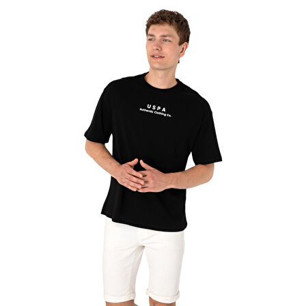 Erkek Comfort Fit Bisiklet Yaka Tişört