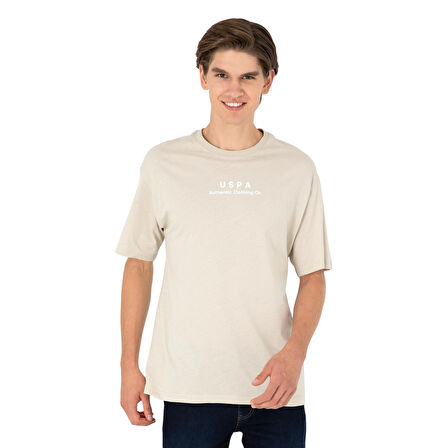 Erkek Comfort Fit Bisiklet Yaka Tişört
