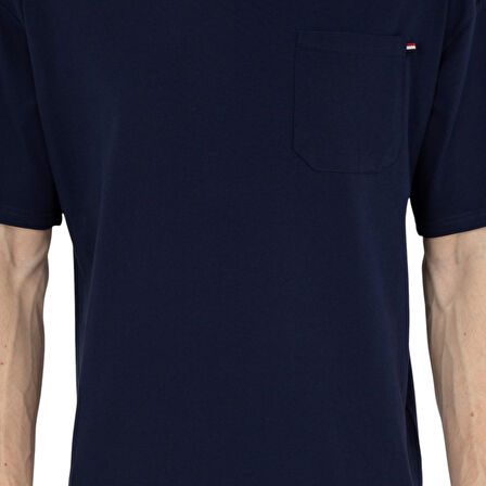 Erkek Comfort Fit Bisiklet Yaka Tişört