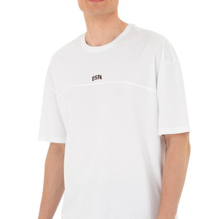 Erkek Comfort Fit Bisiklet Yaka Tişört