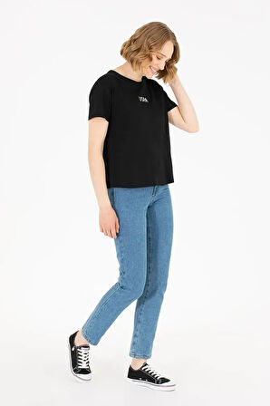 Kadın Siyah T-shirt