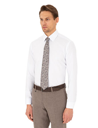 Pierre Cardin Erkek Beyaz Gömlek 