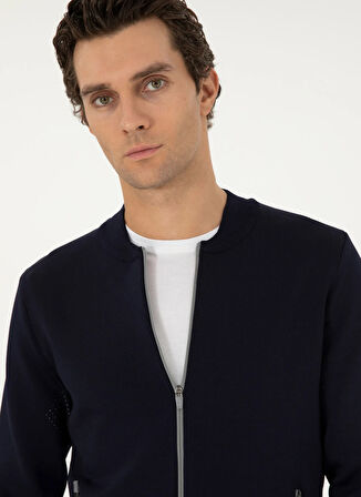 Cacharel Lacivert Erkek Hırka GRASSE