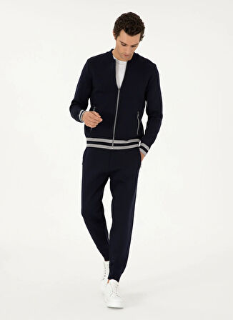 Cacharel Lacivert Erkek Hırka GRASSE