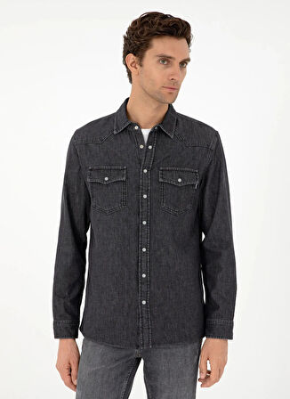 Cacharel Erkek Denim Gömlek