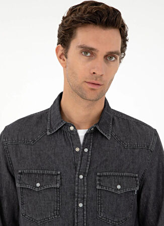 Cacharel Erkek Denim Gömlek