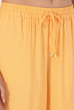 U.S. Polo Assn. Turuncu Kadın Loose Fit Pantolon DMK.2107035ECOLE.