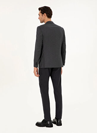 Cacharel Normal Bel Normal Paça Slim Fit Siyah Erkek Pantolon AVIGNON