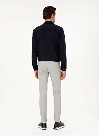 Cacharel Normal Bel Normal Paça Slim Fit Gri Erkek Pantolon TATUM