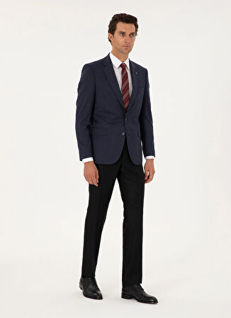 Cacharel Slim Fit Lacivert Erkek Düz Ceket VALTUS-LYC/C