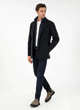 Cacharel Lacivert Erkek Mont LEITH