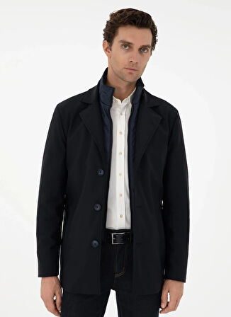 Cacharel Lacivert Erkek Mont LEITH