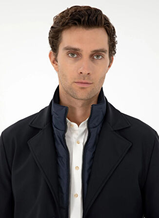 Cacharel Lacivert Erkek Mont LEITH