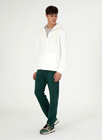 U.S. Polo Assn. Klasik Yaka Krem Erkek Sweatshırt G081SZ082.000.1946137