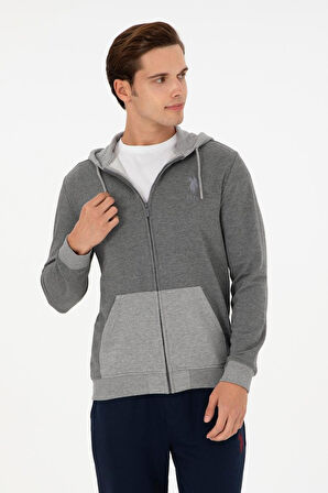 U.S. Polo Assn. Erkek Fermuarlı Sweatshirt 1943660