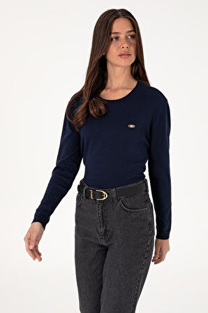 U.S. POLO ASSN. KADIN TRİKO KAZAK G082SZ0TK-000-1923484