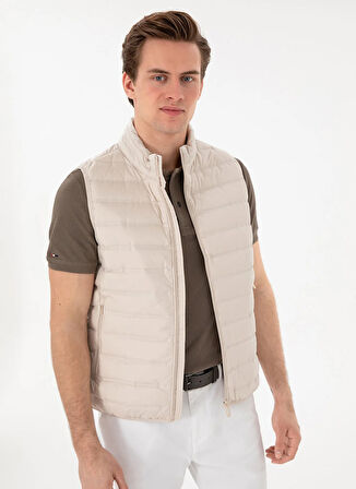 U.S. Polo Assn. Gri Erkek Yelek FRENCY