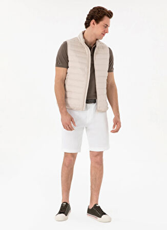 U.S. Polo Assn. Gri Erkek Yelek FRENCY