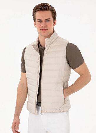 U.S. Polo Assn. Gri Erkek Yelek FRENCY