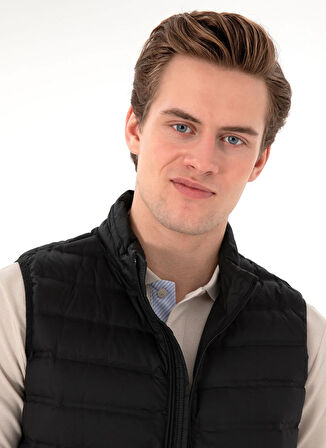 U.S. Polo Assn. Siyah Erkek Yelek FRENCY