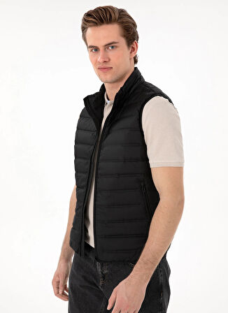 U.S. Polo Assn. Siyah Erkek Yelek FRENCY