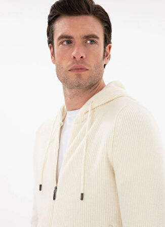 Cacharel Ekru Erkek Hırka GROVE-R