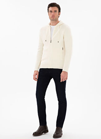 Cacharel Ekru Erkek Hırka GROVE-R