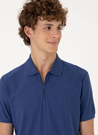 U.S. Polo Assn. Lacivert Erkek Polo T-Shirt NIKEL