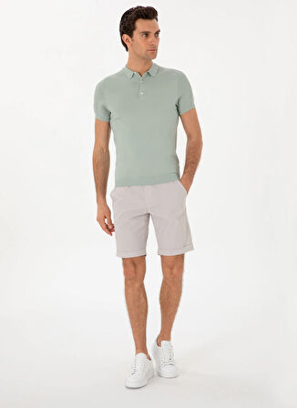 Cacharel Bisiklet Yaka Slim Fit Mint Erkek Kazak TROU