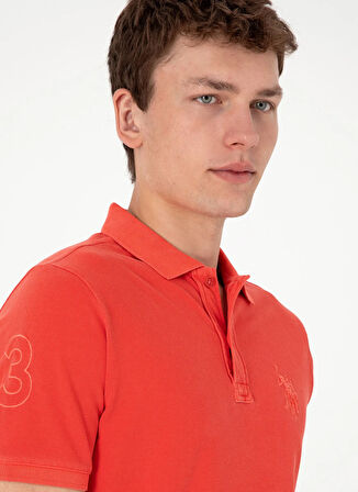 U.S. Polo Assn. Kırmızı Erkek Polo T-Shirt TJ01