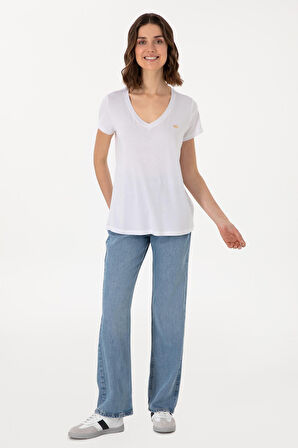 Us. Polo Assn. Kadın Tişört 50300829-Vr013