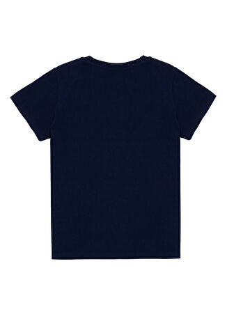 U.S. Polo Assn. Baskılı Lacivert Erkek Çocuk T-Shirt GEARTKIDS