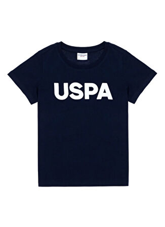 U.S. Polo Assn. Baskılı Lacivert Erkek Çocuk T-Shirt GEARTKIDS