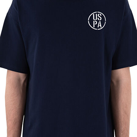 Erkek Oversize Fit Bisiklet Yaka Tişört