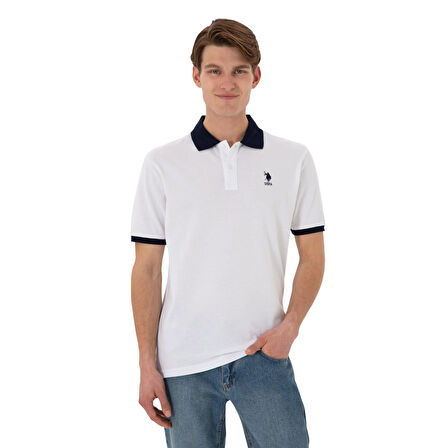 Erkek Regular Fit Polo Yaka Basic Tişört
