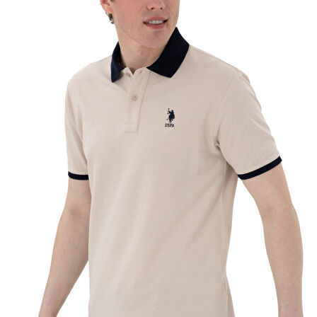 Erkek Regular Fit Polo Yaka Basic Tişört