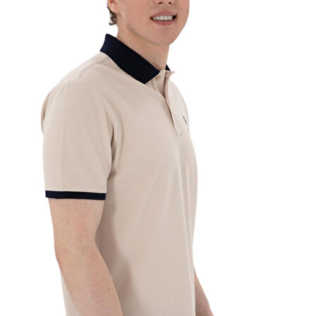 Erkek Regular Fit Polo Yaka Basic Tişört