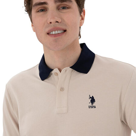 Erkek Regular Fit Polo Yaka Basic Tişört