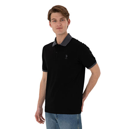 Erkek Regular Fit Polo Yaka Basic Tişört